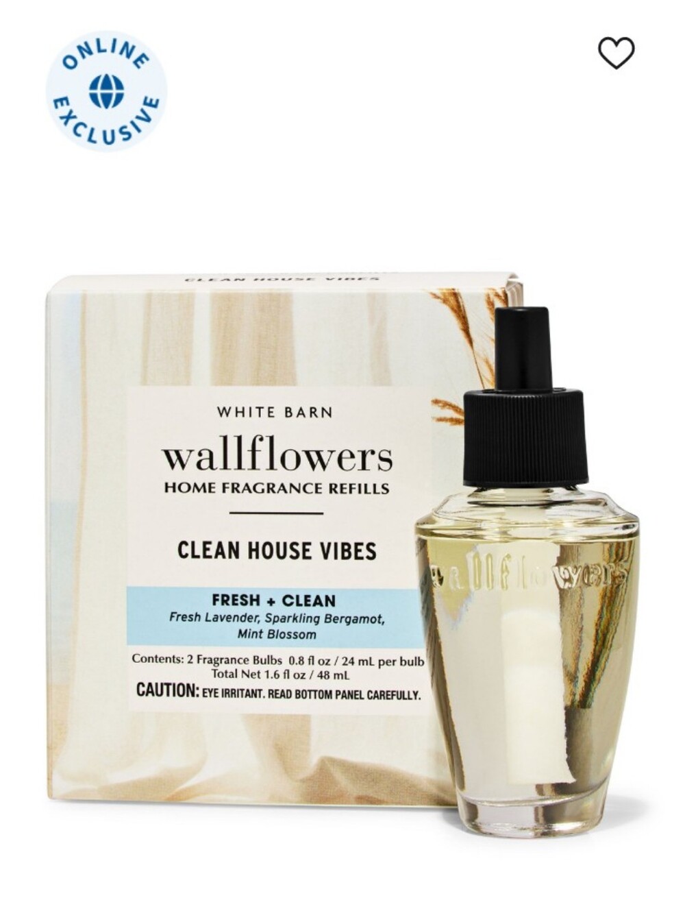 White Barn Wallflowers Fragrance Refills - Gold and Black